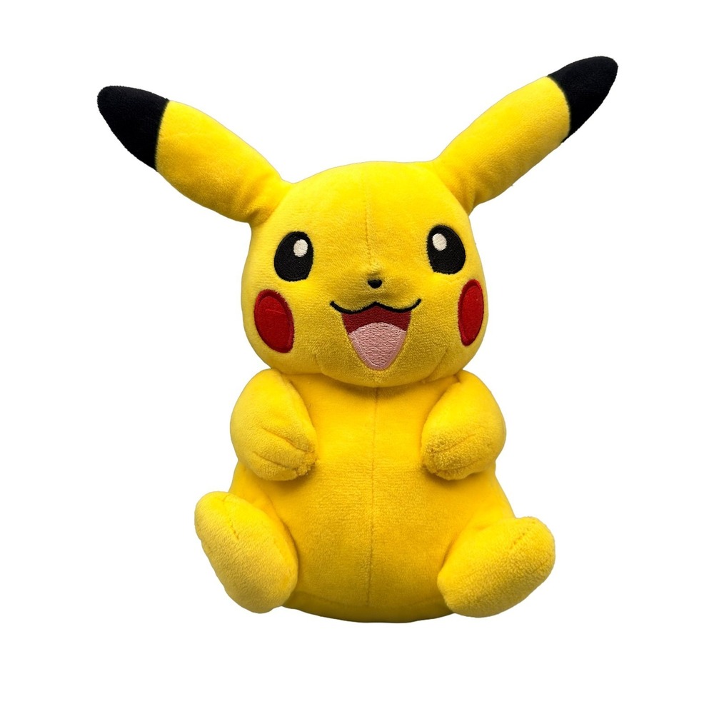 Pokemon Pikachu 9" Stuffed Animal Soft Plush Authentic WCT by Wicked Cool Toys